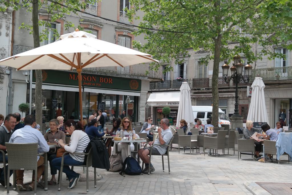 Penthouse Apartment Overlooking Place Carnot Carcassonne Zewnętrze zdjęcie