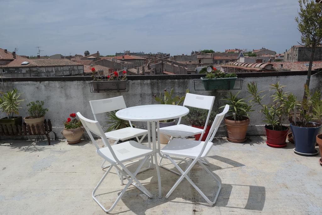 Penthouse Apartment Overlooking Place Carnot Carcassonne Zewnętrze zdjęcie