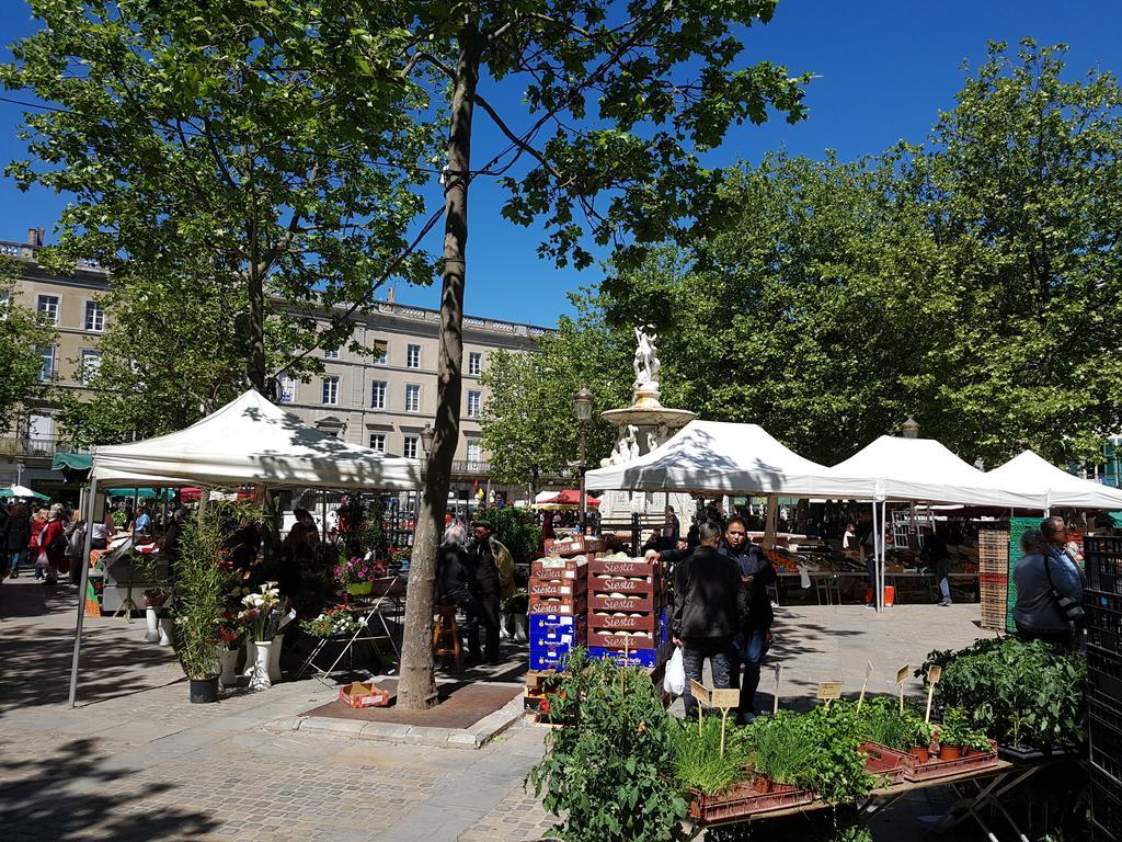 Penthouse Apartment Overlooking Place Carnot Carcassonne Zewnętrze zdjęcie
